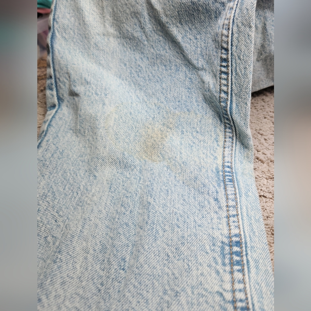 Women's High-Rise Foldover Straight Jeans - Wild Fable Size 0/32" - Picture 12 of 16